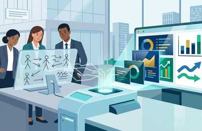 Quand l'IA Embellit le Travail de Bureau Plus Qu'il ne l'Est